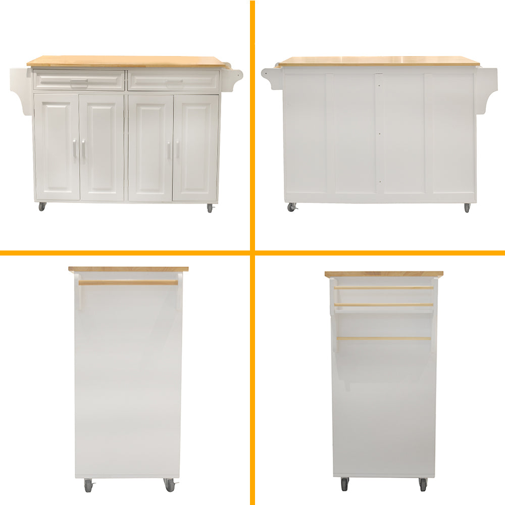 Kitchen Island &amp; Kitchen Cart Mobile Kitchen Island