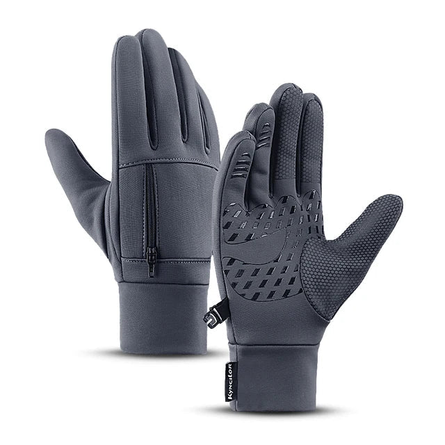 Outdoor warm cold windproof riding gloves touch screen windproof and anti-skid women&