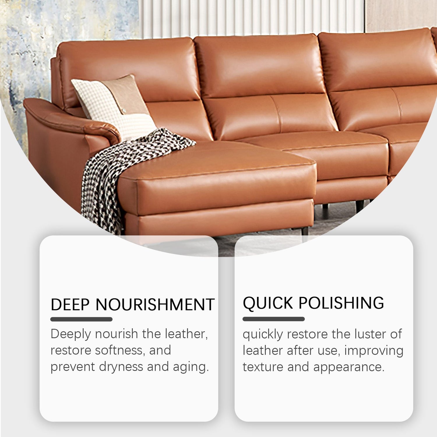 Leather Care Cream Furniture Leather Boots Coat Sofa Cleaning Care Polishing Leather Care