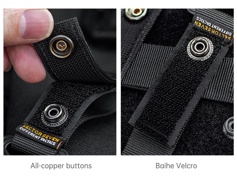 Func. tool rope, equip. tools, phone anti-loss hooks, bag &amp; pant dec. ropes