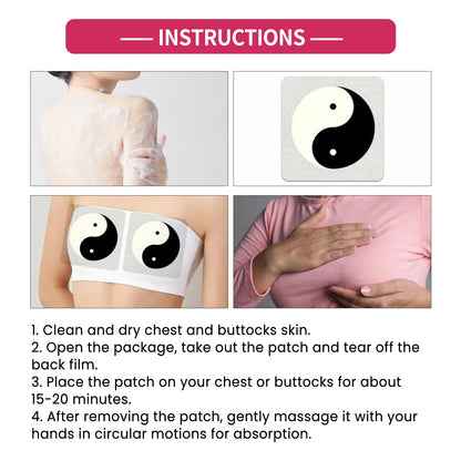 Breast &amp; Buttock Enhance Patch, Plump Chest Firm And Full To Highlight The Curve Of The Hip Body Shaping Patch