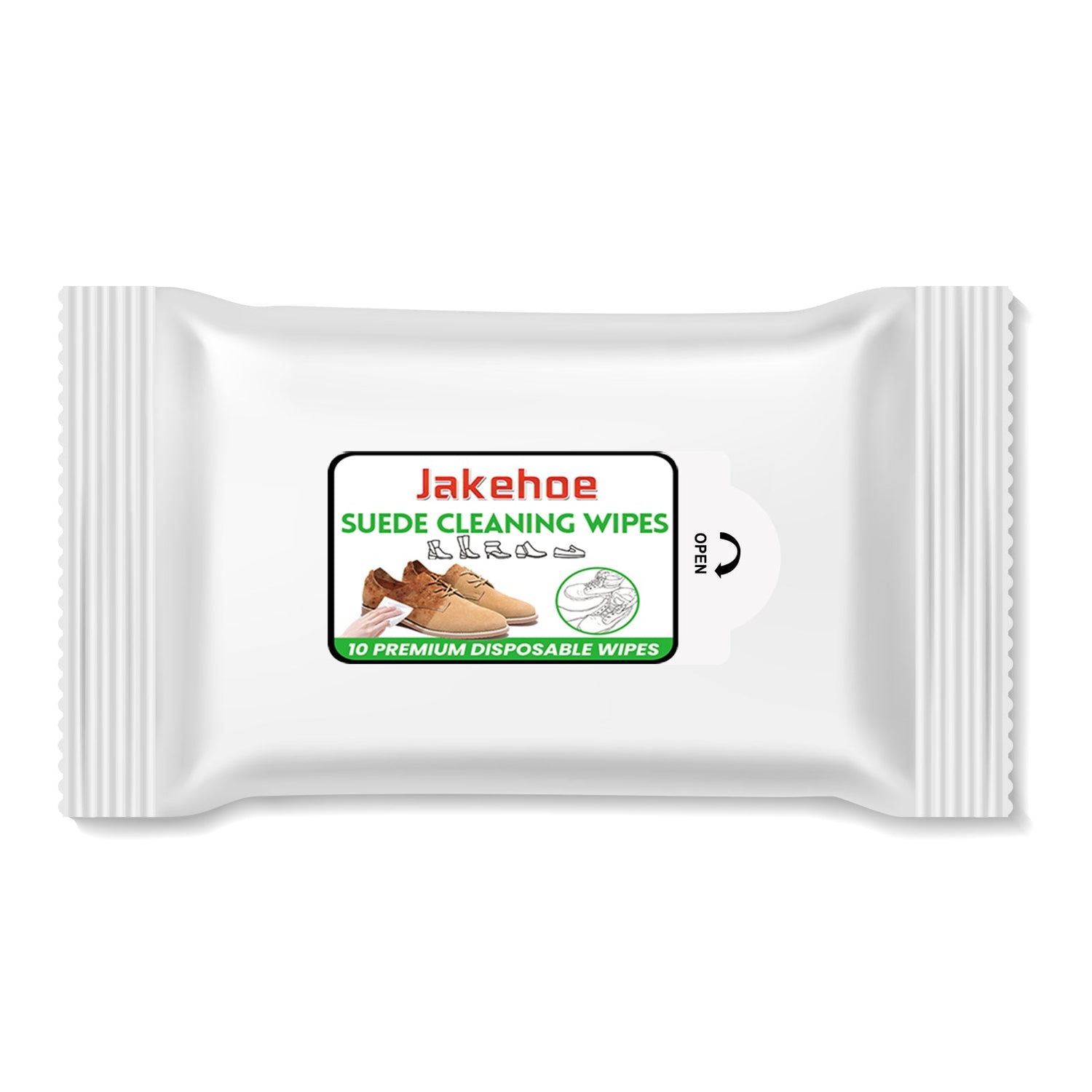 Shoe Wipes, Leather Shoes Sneakers Wallet Leather Sofa Multi-Purpose No-Wash Decontamination Cleaning Wipes