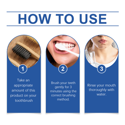 Oral Care Toothpaste, Brightening Clean Teeth Yellow Stains Odor Care For Gums Care Toothpaste