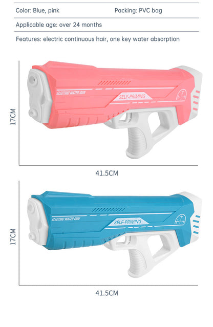 Electric Induction Water Gun Summer Outdoor Toys Automatic Pumping Gun Beach Swimming Pool Water Fight Children&
