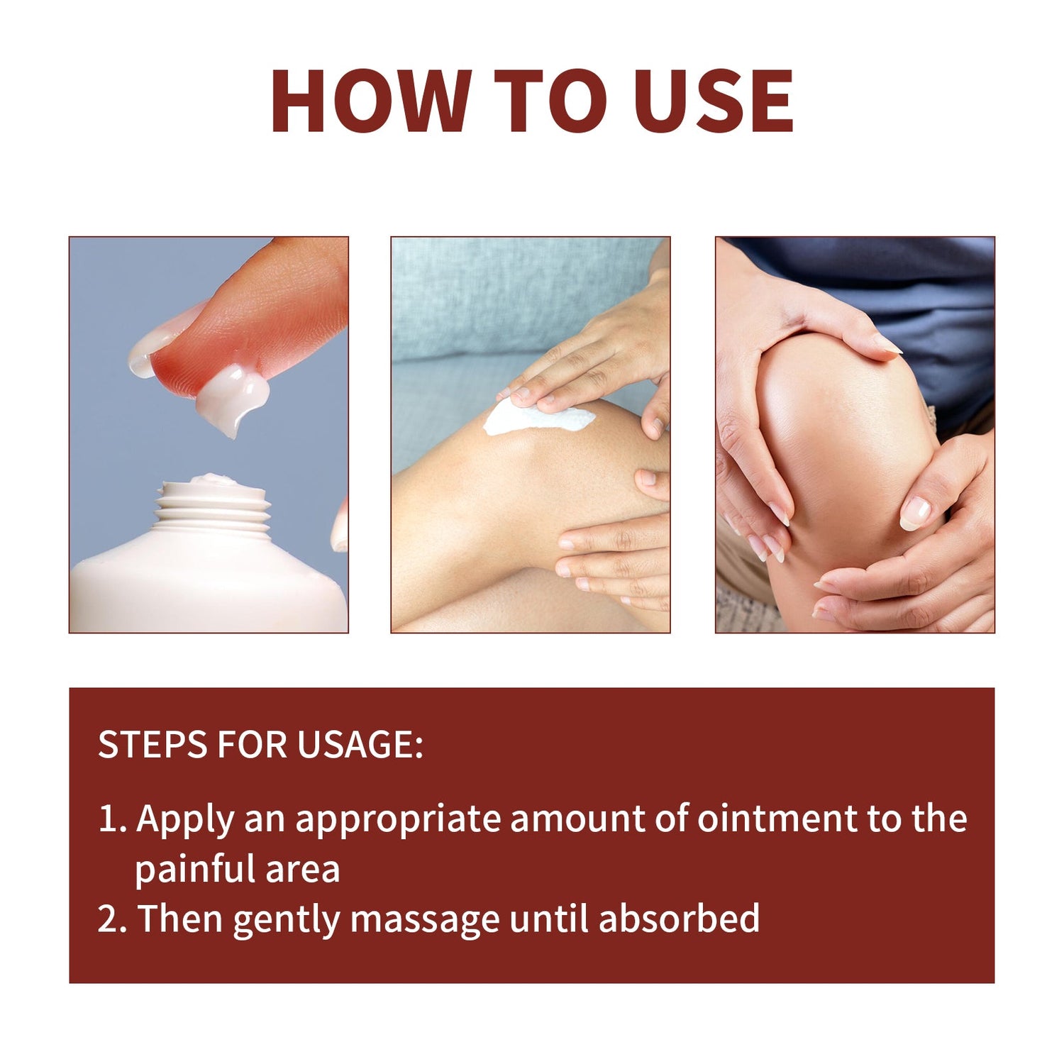 Joint Care Cream, Relieve Cervical Spine, Waist, Leg And Knee Joint And Bone Pain Body Massage Care Cream