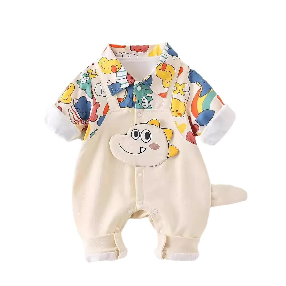 Baby Cotton Doodle Romper