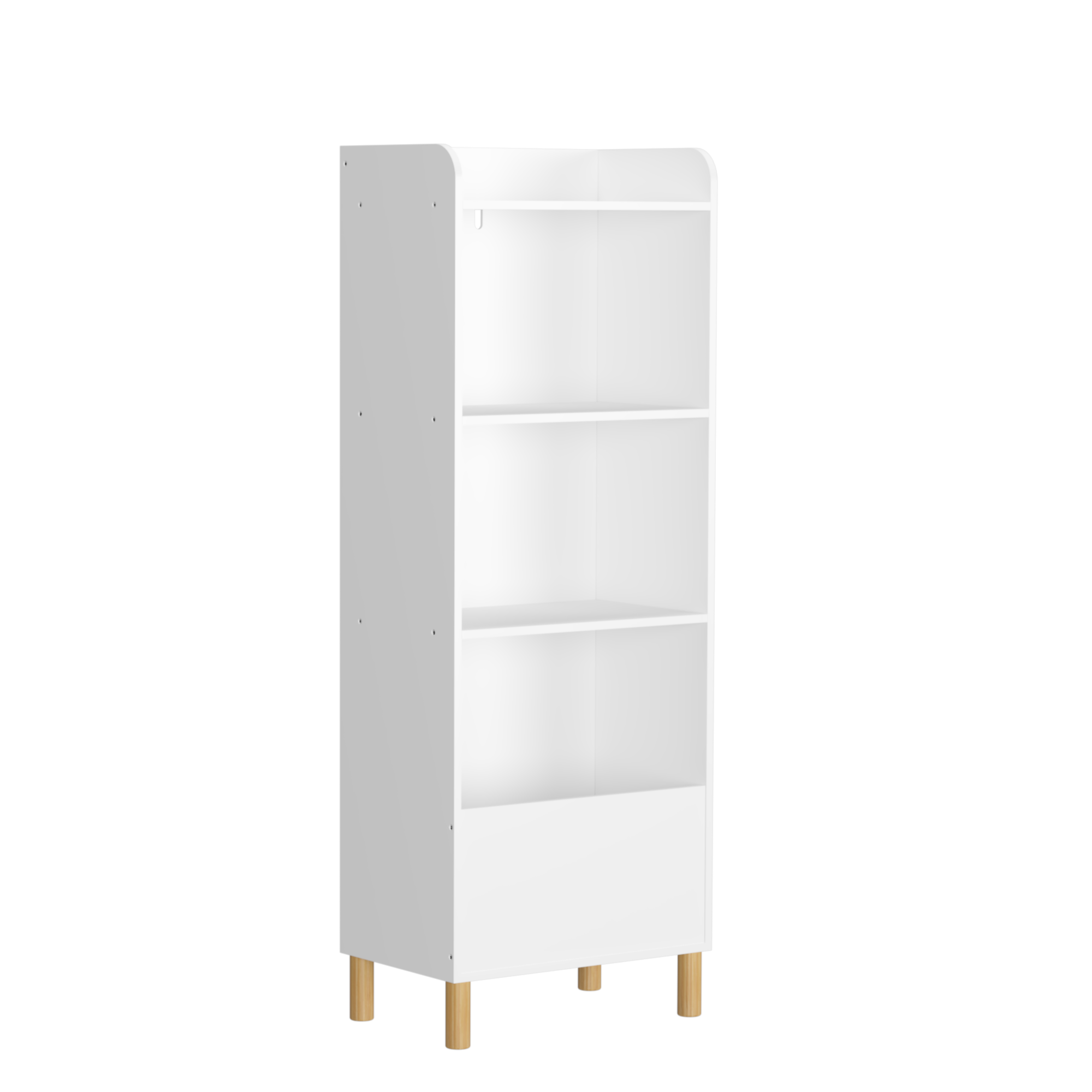 Kids 4-Tier Bookcase Children&
