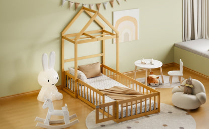 Wooden Twin Size Children&