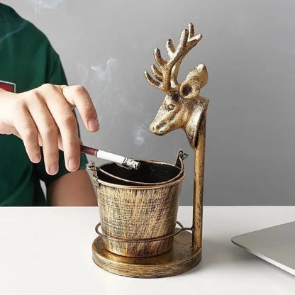 Retro creative home ashtray, large bar living room office KTV ornaments, personality trends, multi-function