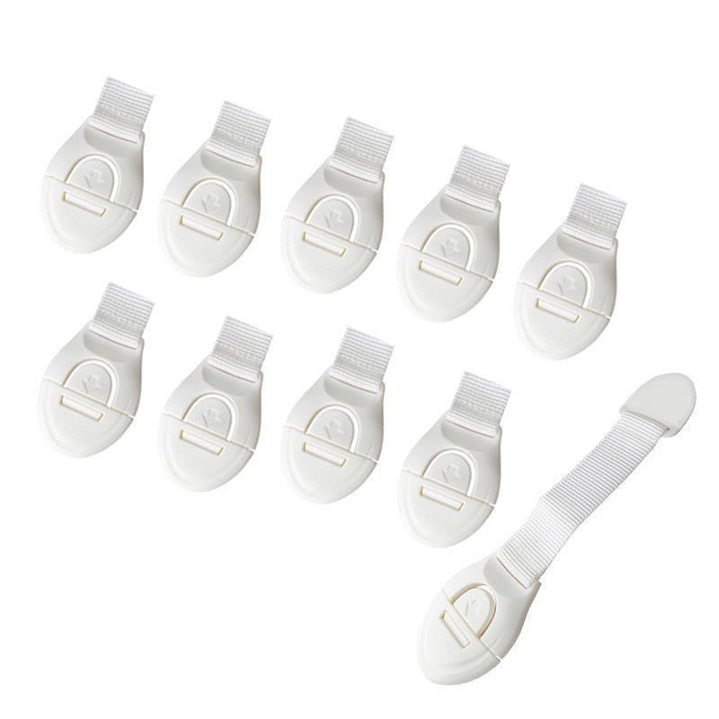 10Pcs/Lot Child Lock Protection Of Children Locking Doors For Children&