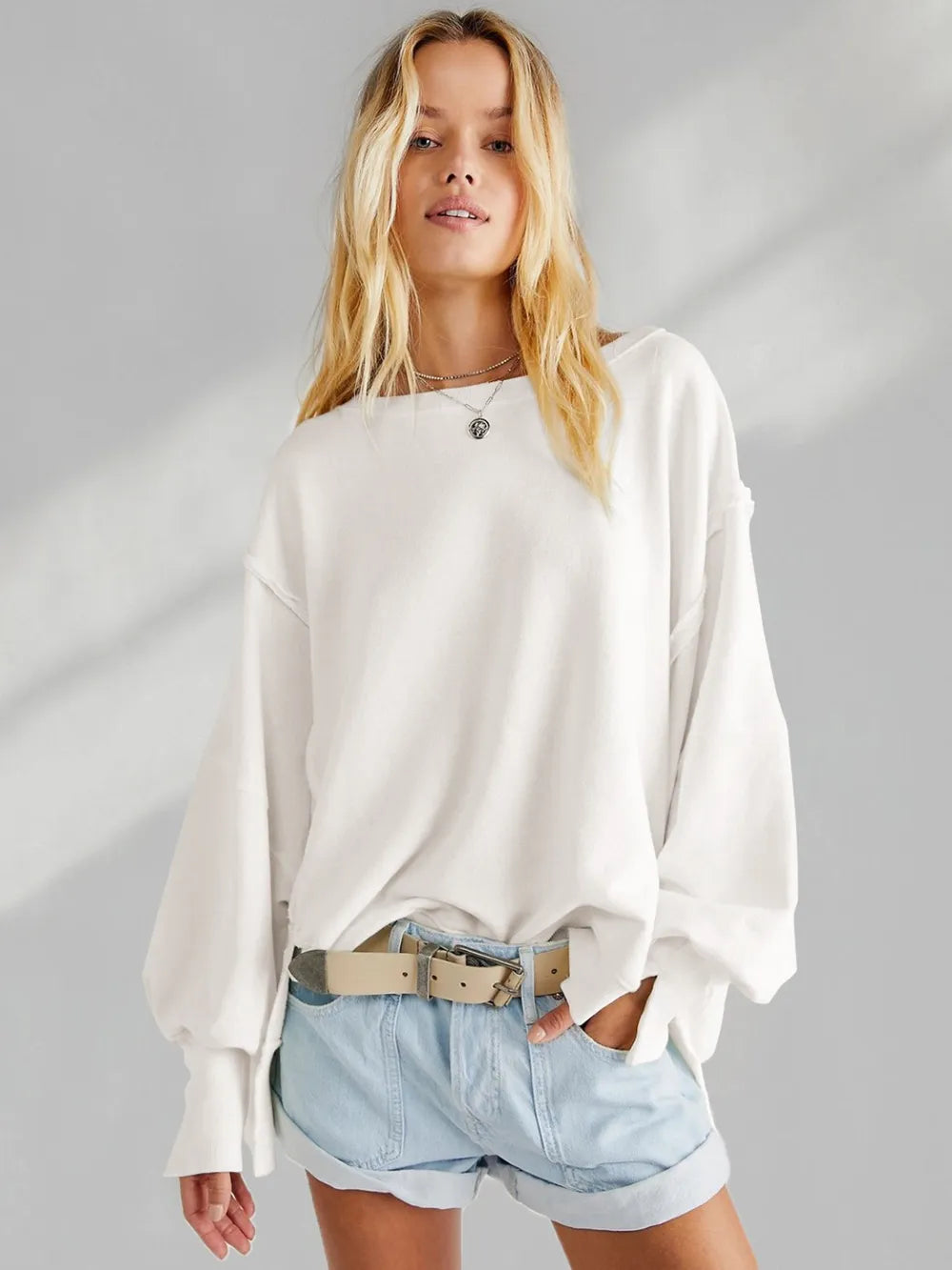 Sports base shirt knitted shirt long sleeved top