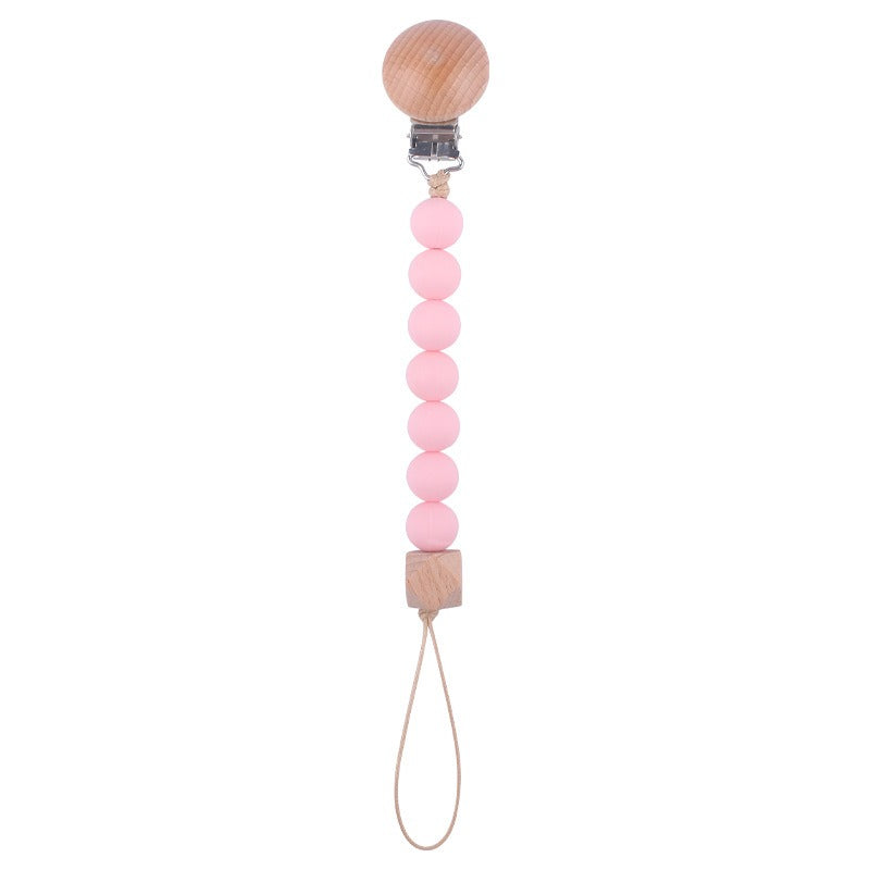Beech Wood Pacifier Clip