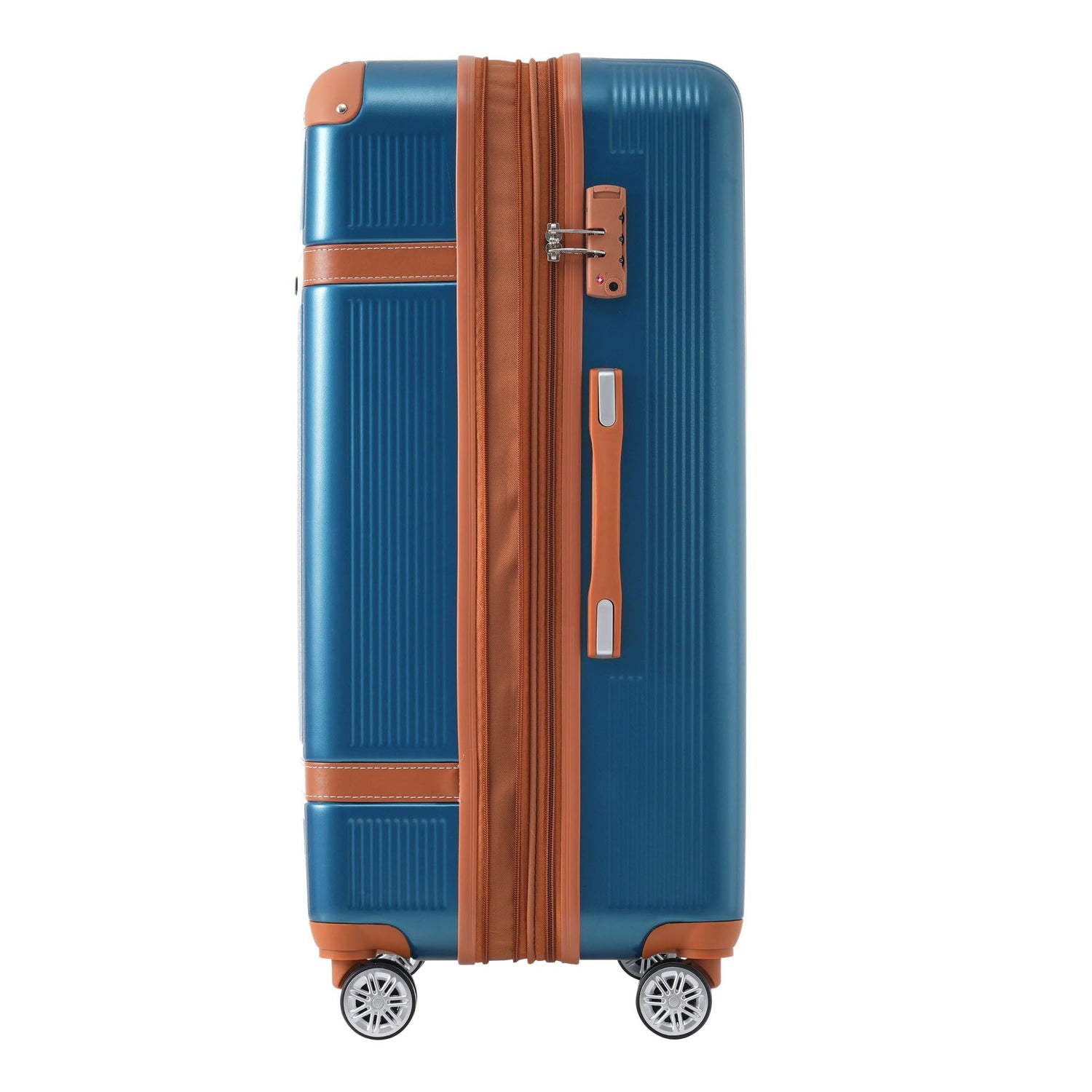 Hardshell Luggage Sets 3 Piece double spinner 8 wheels Suitcase with TSA Lock Lightweight 20&