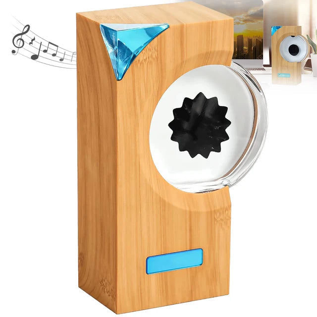 Ferrofluid Music Rhythm Light, Dancing Ferrofluid Music Rhythm Lamp, Music Mate, Magnetic Fluid Changes with Sound