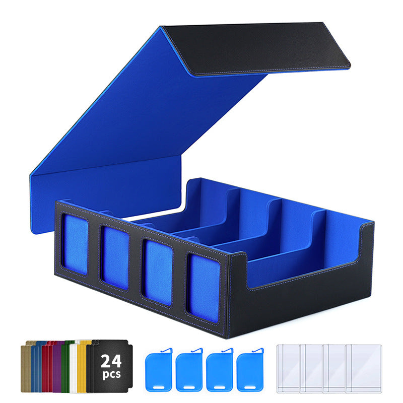 Large-capacity 3000+ Tabletop Game Card Storage Box - Yu-Gi-Oh! &amp; Pokémon Flip-Top Card Case