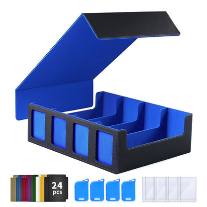 Large-capacity 3000+ Tabletop Game Card Storage Box - Yu-Gi-Oh! &amp; Pokémon Flip-Top Card Case