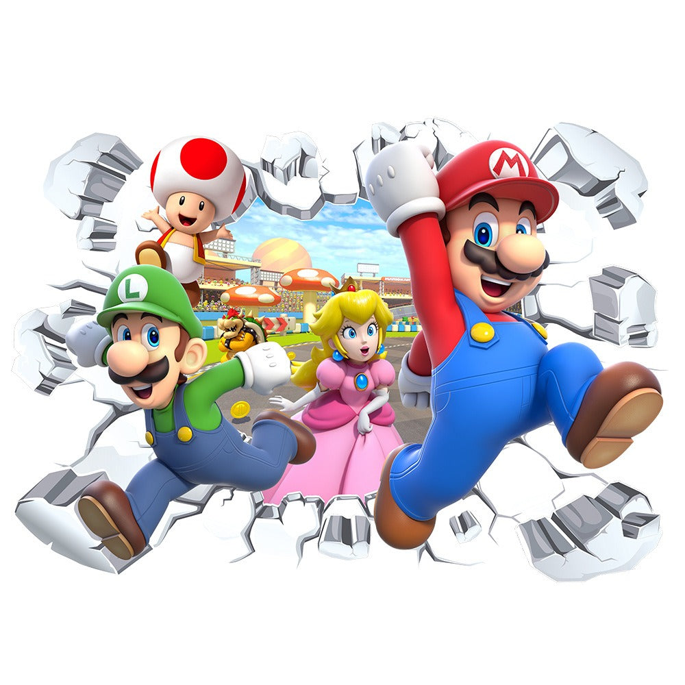 Mario Stickers Super Mario Stickers Children&