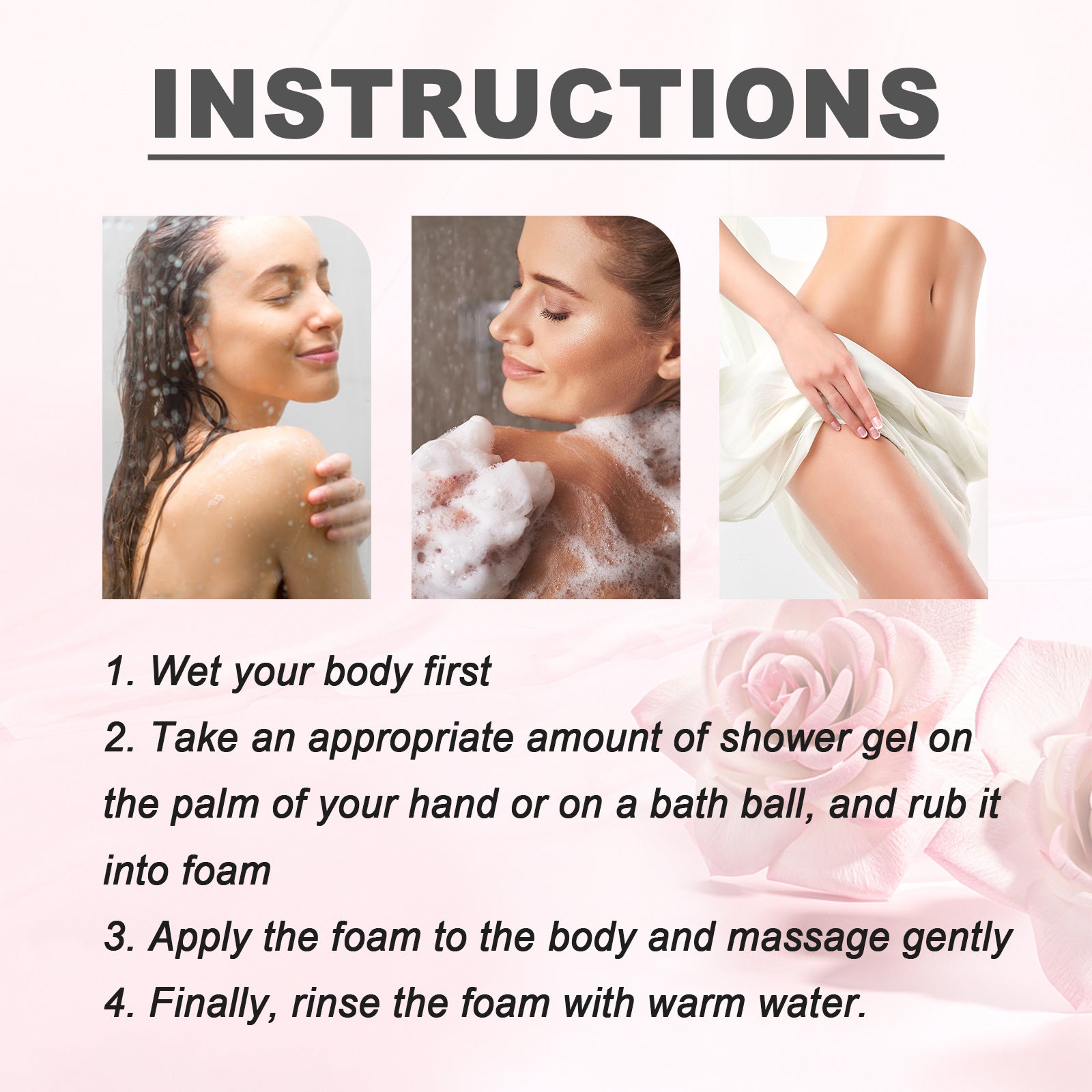 Acidified Body Wash, Deep Clean It Moisturizes Skin Beautifying Body Tender Fragrance Lasting