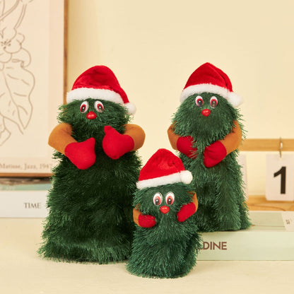 Dancing Christmas Tree Swinging and Rotating Music Electric Children&