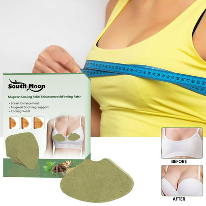 Mugwrot Cooling Relief Enhancements &amp; Firming Patch, Massage Firming Chest Anti-sagging Chest Plump Patch