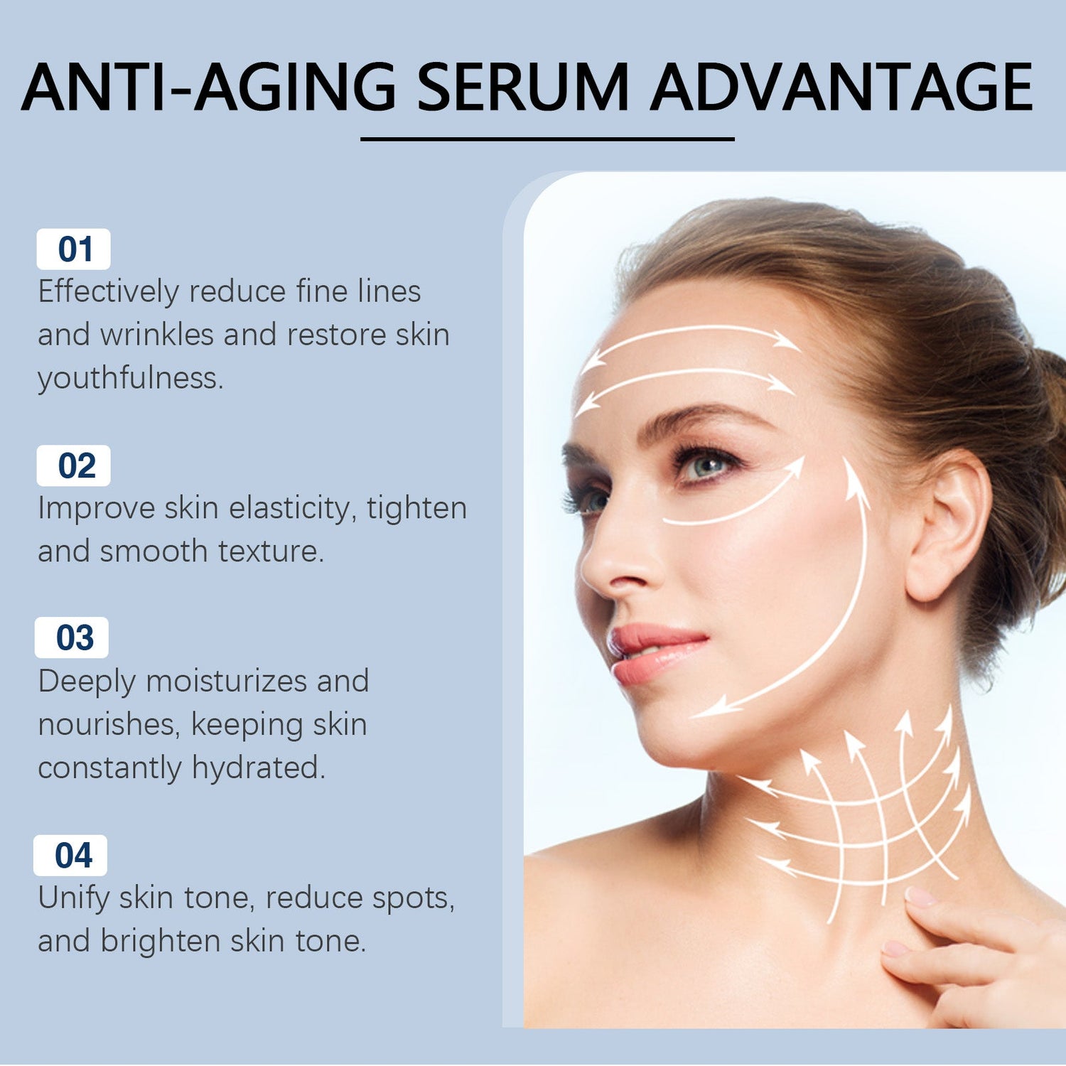 Ouhoe Facial Moisturizing Essence Soft Skin Brightening Facial Skin Moisturizing And Firming Skin Care Essence