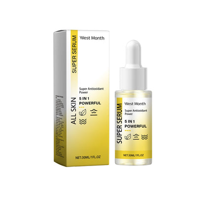 5 In 1 Facial Essence, Moisturizing, Hydrating And Improving Skin, Lightening Fine Lines And Moisturizing Skin