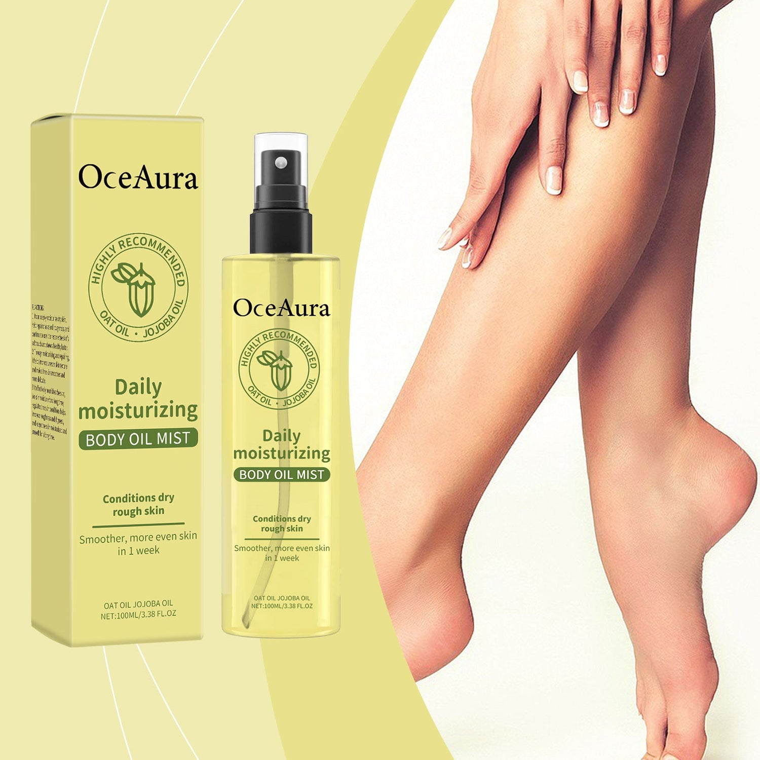 Vitamin E Moisturizing Body Oil, Daily Moisturizing Care For Body Skin Moisturizing Body Care Oil