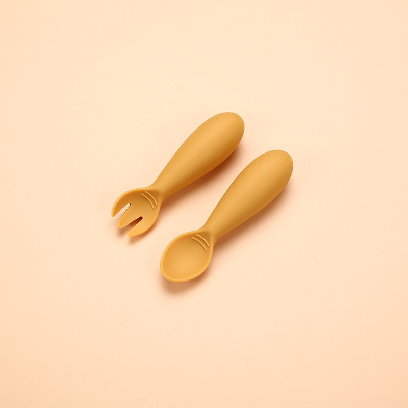 Hot selling silicone baby soft spoon, food grade children&