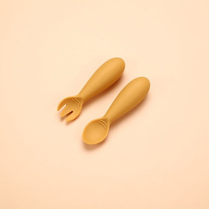 Hot selling silicone baby soft spoon, food grade children&