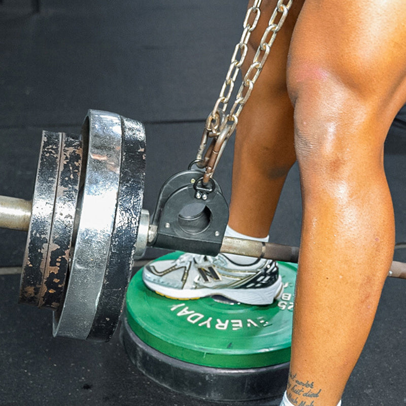 Uclips barbell - landmine adapter. For squats, rows. Grip attachment, barbell clip. Gym &amp; home use.