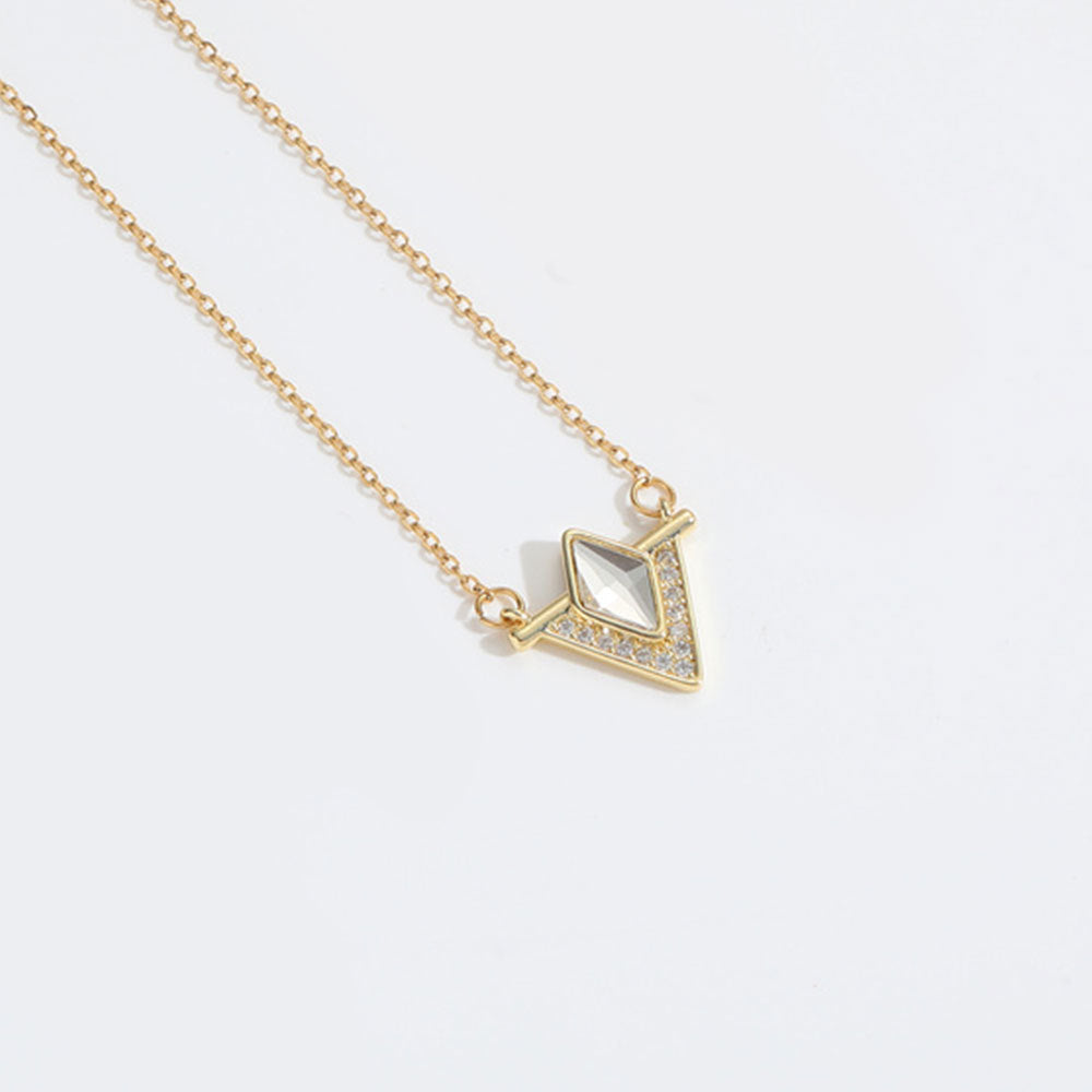 Roman retro flag design pendant necklace for women&