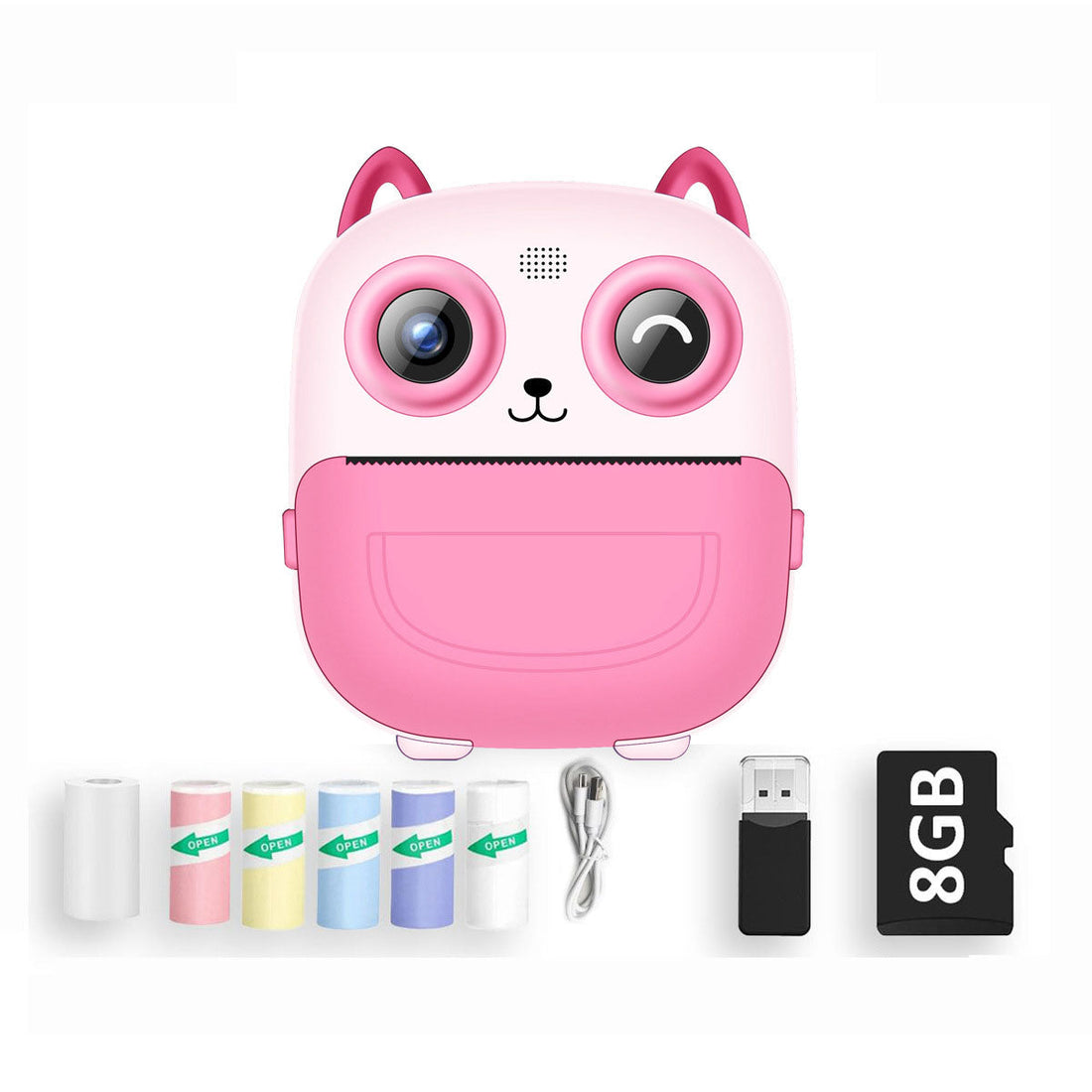 Polaroid high-definition printing photography video recording instant shooting instant printing children&