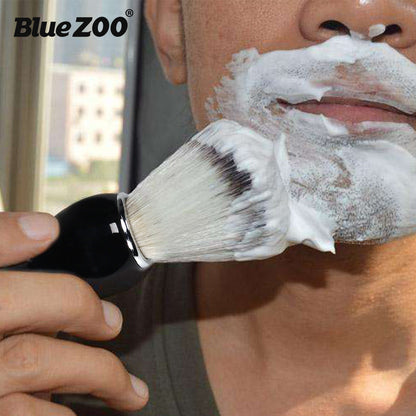 Shaving Brush Shaving Brush Metal Resin Grip Bluezoo Men&