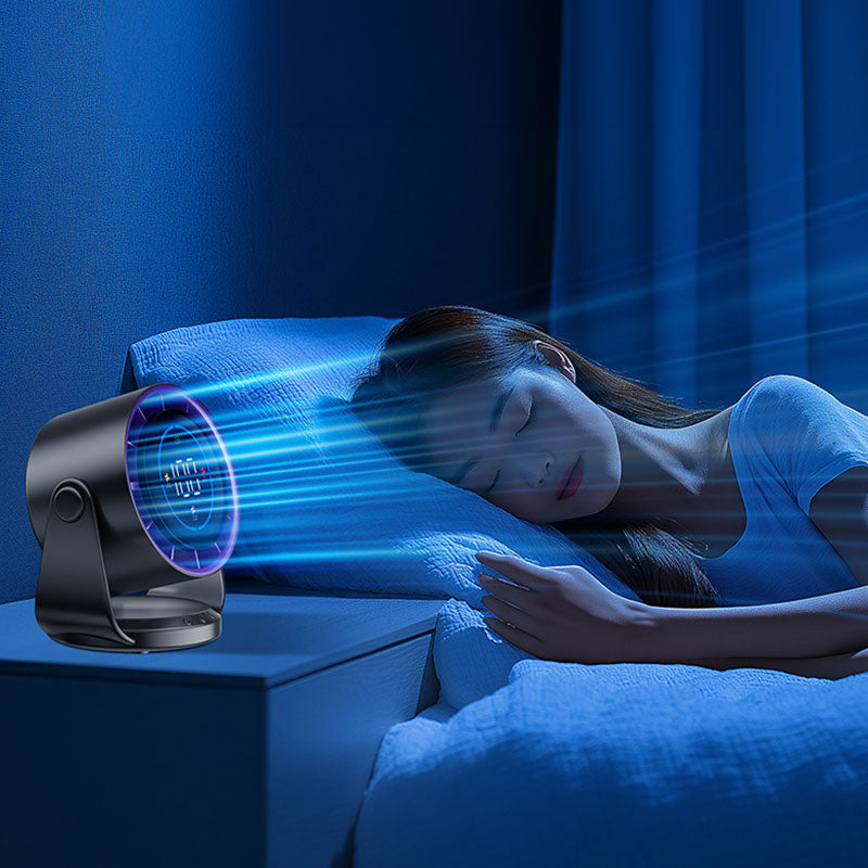 100-Speed Turbo Desktop Fan 6-Inch