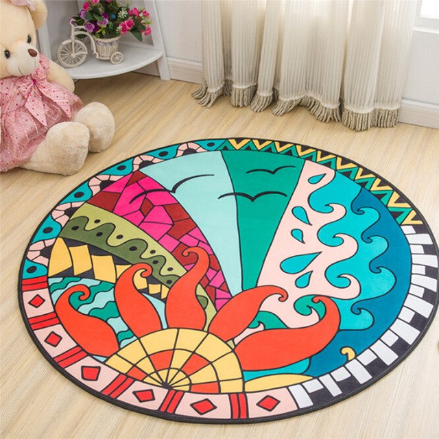 1pcs multicolor baby soft pad game blanket children&