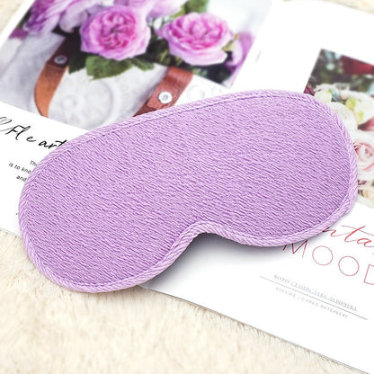 3D blackout eye mask integrated 3D nasal wing breathable elastic band adjustment