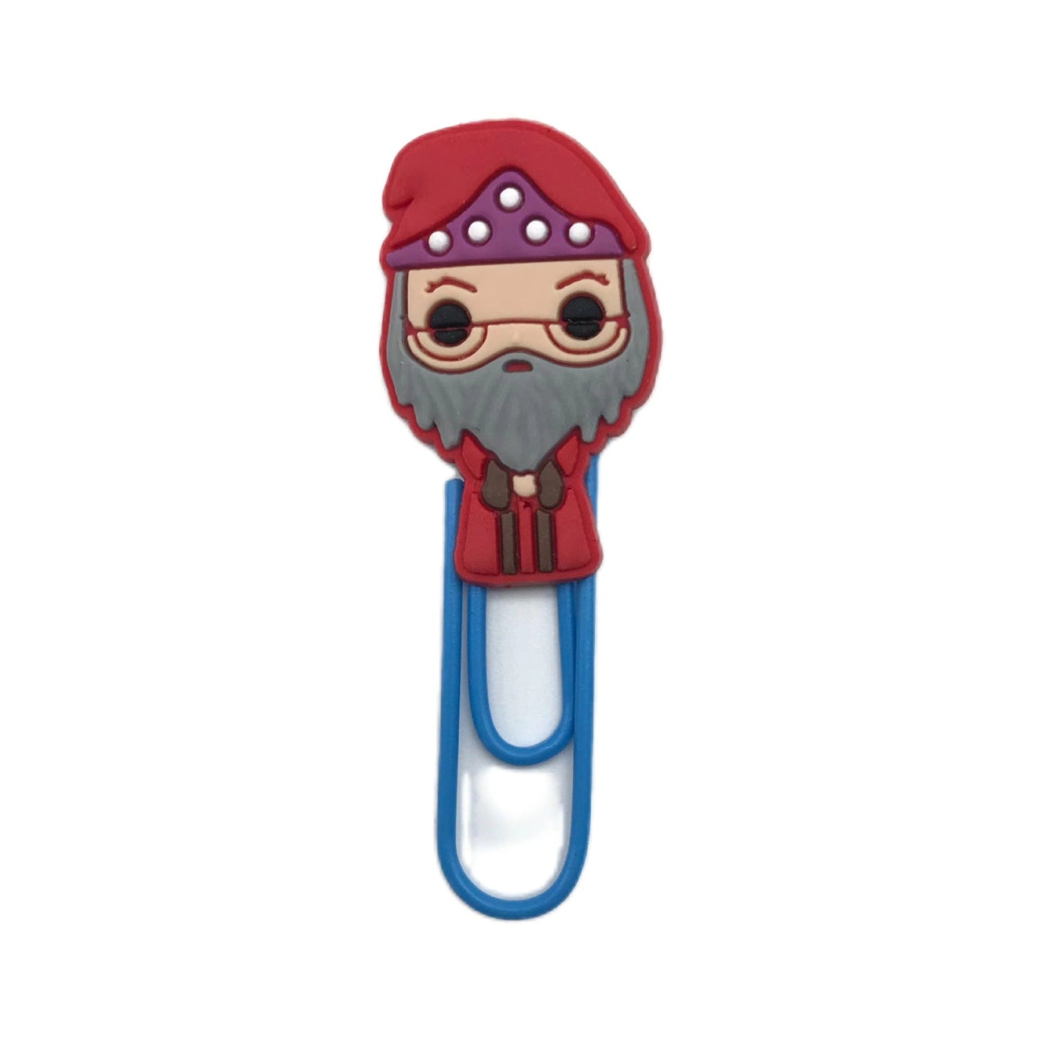 12Pcs Harry Potter Paper Clip Bookmarks Personality PVC Student Office Notes Hand Ledger Decorative Small Pins
