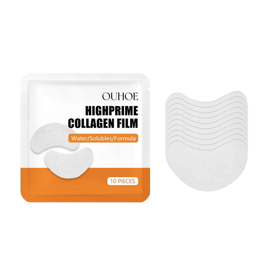 Highprime Collagen Film, Desalination Eye Fine Lines Crow&