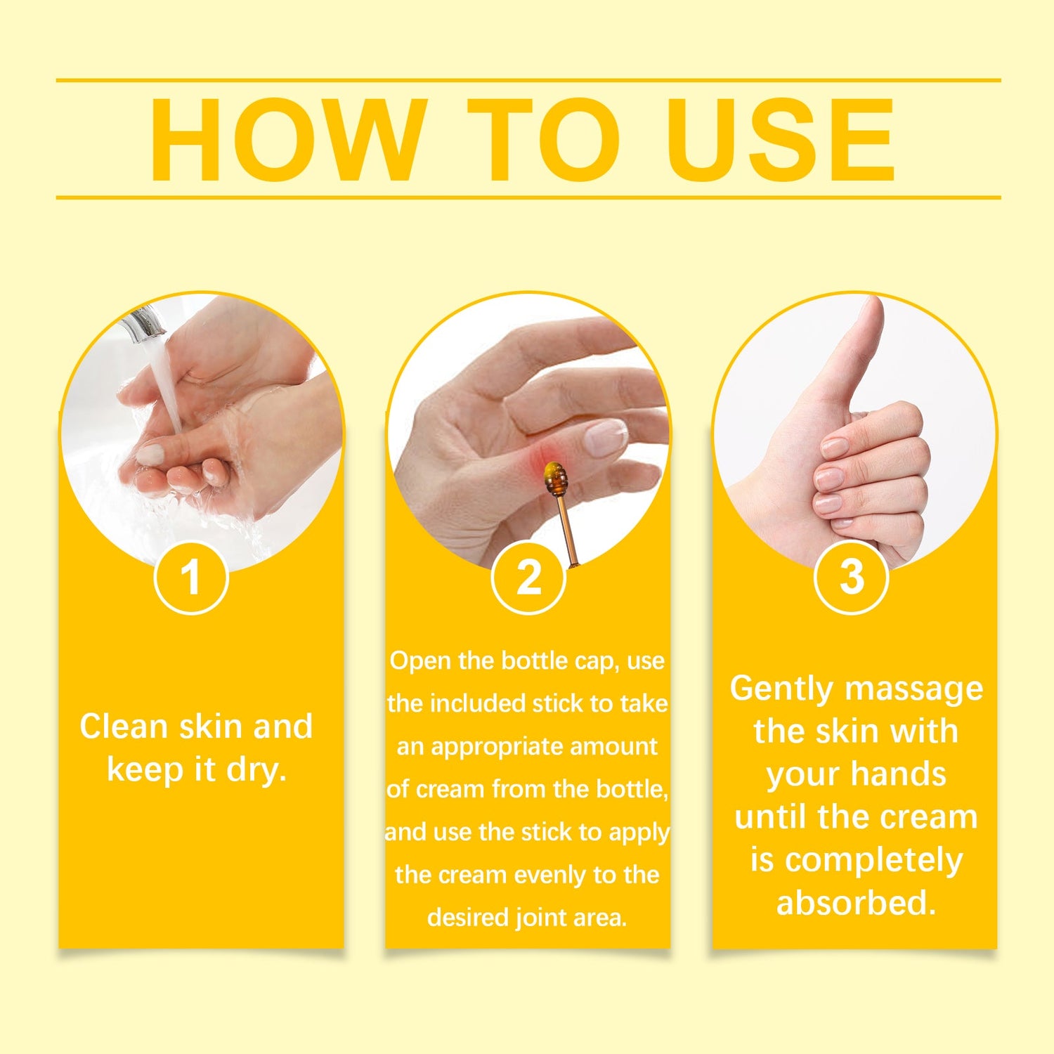 Ouhoe Bee Venom Bone And Joint Cream Repair Sore Joints Muscle Swelling Muscle Massage Gentle Joint Care
