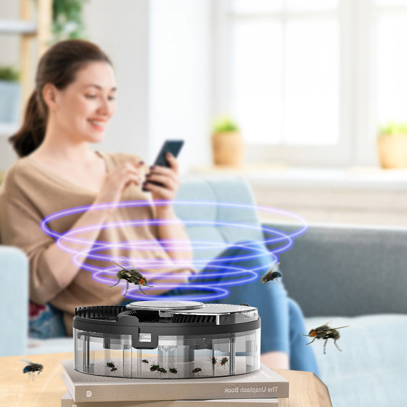 Fly Trap: Automatic, Removable Pest Catcher for Household &amp; Kitchen