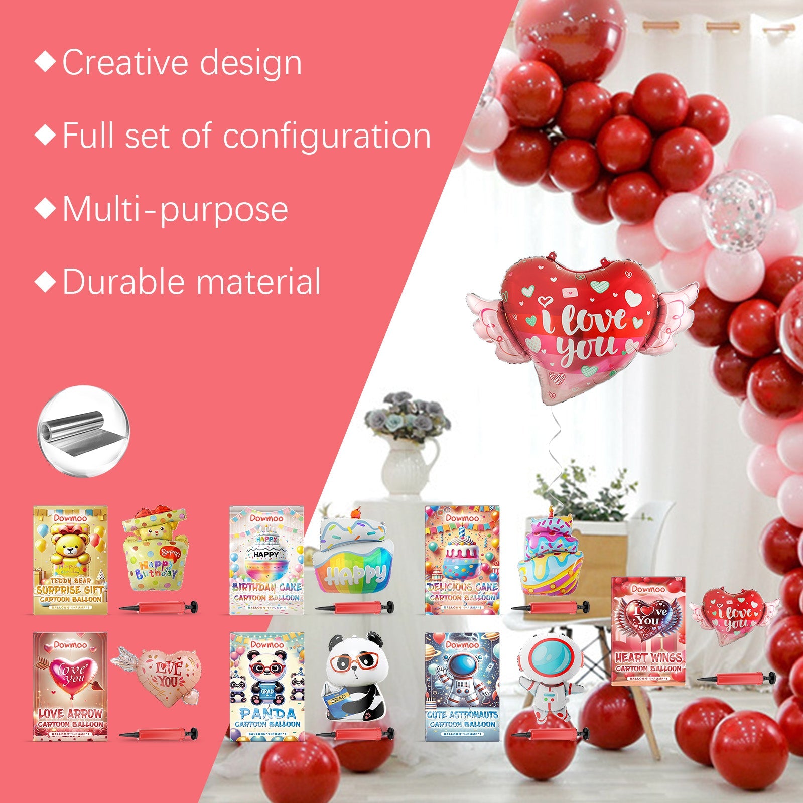 Ambience Balloon Set Valentine&