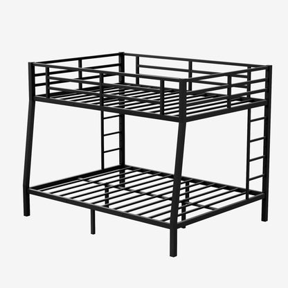 Metal Full XL over Queen Bunk Bed for Teens and Adults,Space-Saving/Noise Reduced/No Box Spring Needed