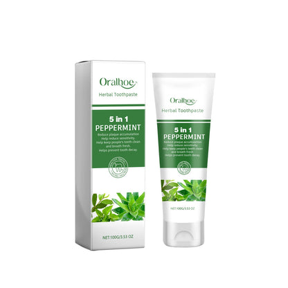 Aloe Whitening Toothpaste Cleans Mouth, Removes Odor, Freshens Breath, Removes Stains, Brighens Teeth And Beautifies Teeth