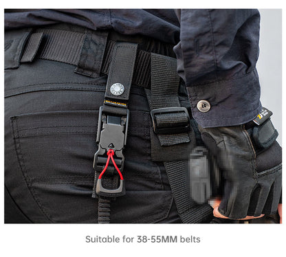 Func. tool rope, equip. tools, phone anti-loss hooks, bag &amp; pant dec. ropes