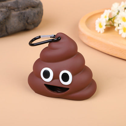 Pet Supplies Garbage Bag Dispenser Portable Biodegradable Dog Poop Bags Waste Collection Box for Cats and Dogs