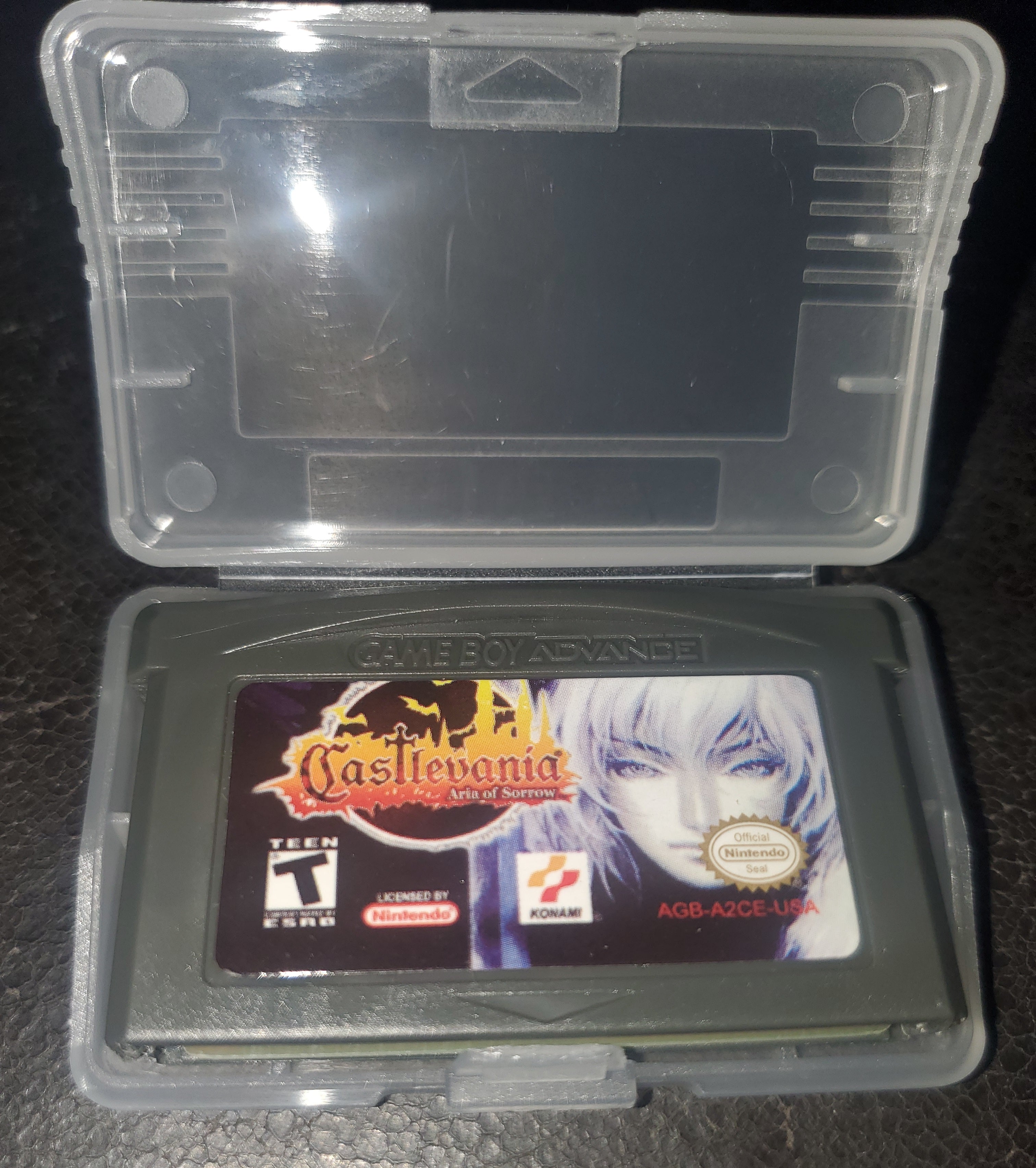 Castlevania Aria of Sorrow GBA Video Game Cartridge Nintendo Game Boy Advance