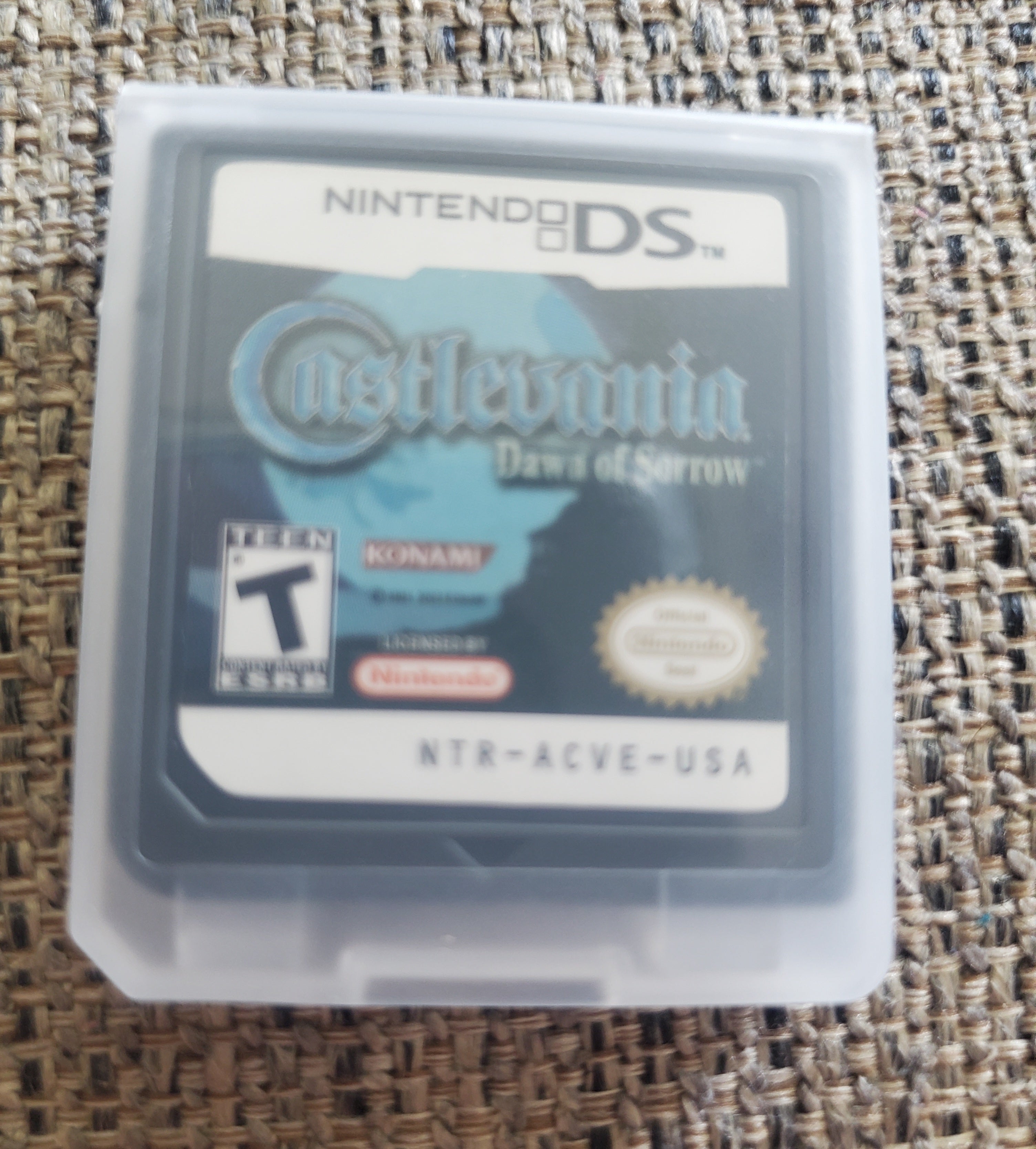 Castlevania Dawn of Sorrow NDS Video Game Cartridge Nintendo DS 2005