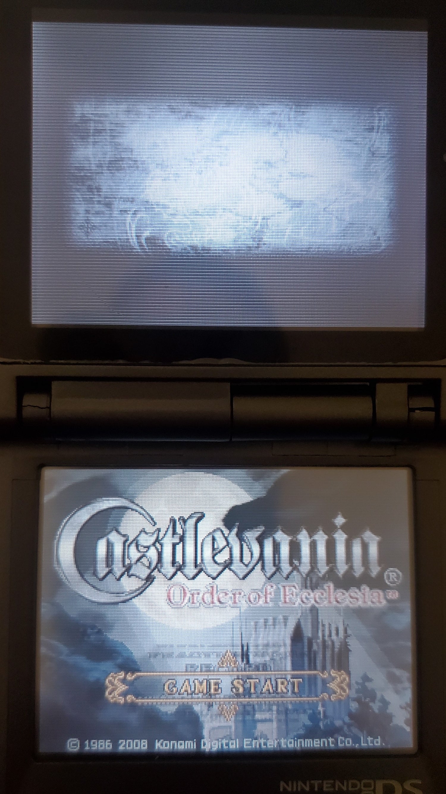 Castlevania Order of Ecclesia NDS Video Game Nintendo DS 2008