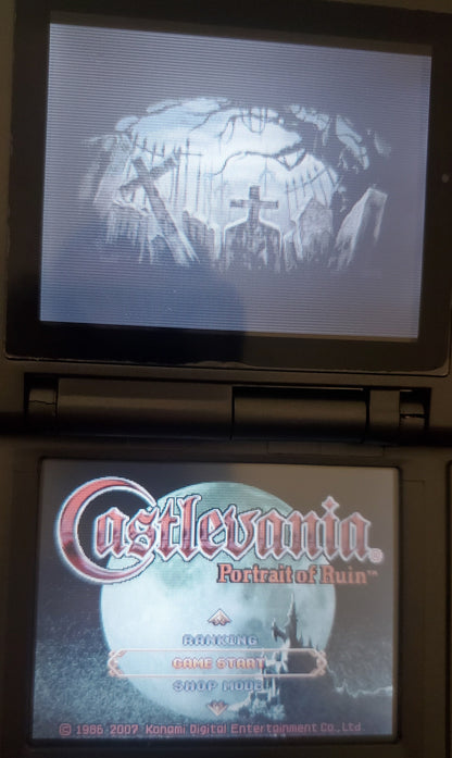 Castlevania Portrait of Ruin NDS Video Game Cartridge Nintendo DS 2006