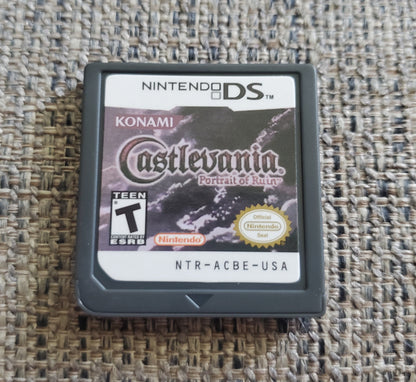 Castlevania Portrait of Ruin NDS Video Game Cartridge Nintendo DS 2006